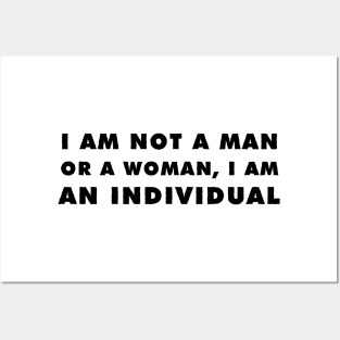 I am an individual - Light Posters and Art